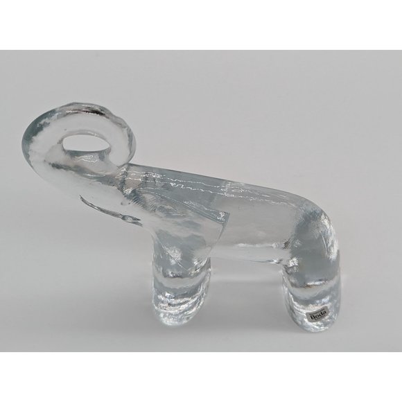 Kosta Boda Bertil Vallien for Elephant Zoo Series, Glass Figurines/Paperweights - Picture 12 of 13